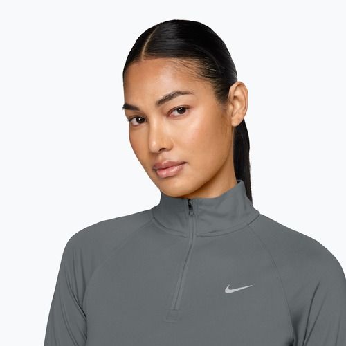 Dámská běžecká mikina Nike Tempo Dri-Fit 1/4 Zip cool grey