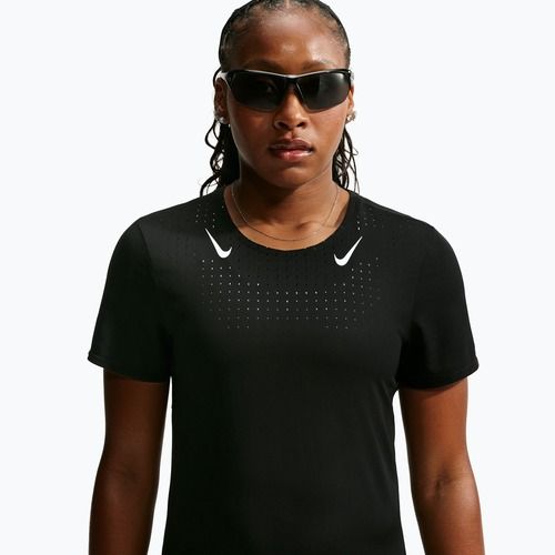 Dámské běžecké tričko Nike AeroSwift black/white