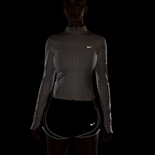 Dámská běžecká mikina Nike Swift Dri-Fit Full Zip sail