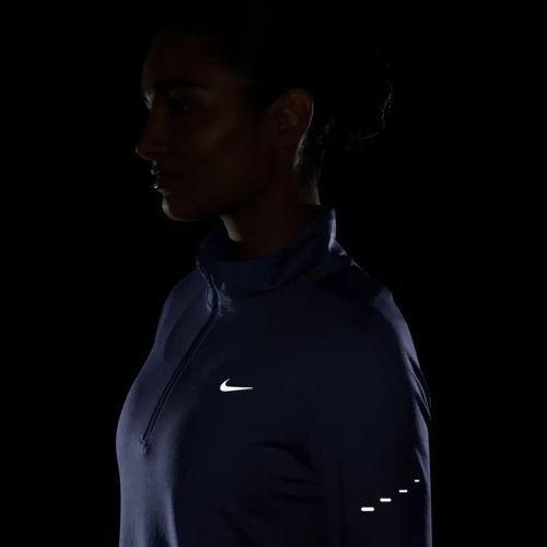 Dámská běžecká mikina Nike Swift Dri-FIT UV 1/4-Zip aluminum