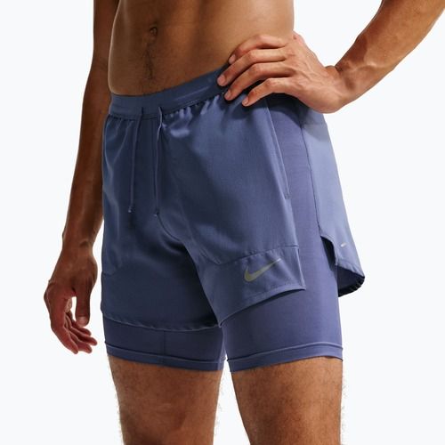 Pánské běžecké šortky Nike Stride diffused blue