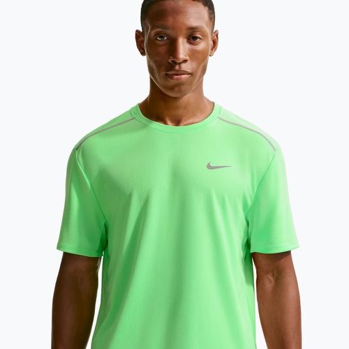 Pánské běžecké tričko Nike Miler Dri-Fit UV illusion green