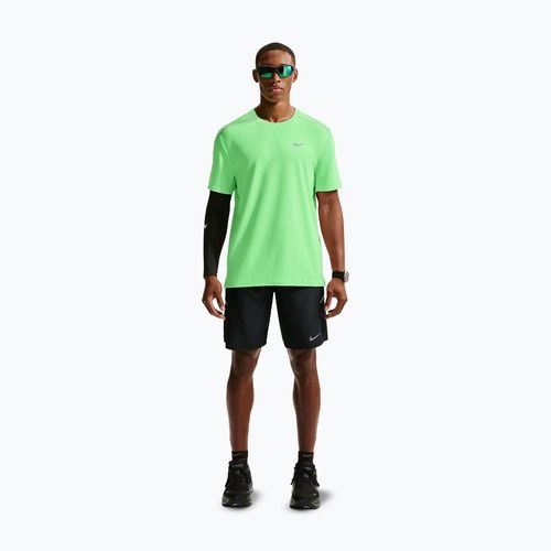 Pánské běžecké tričko Nike Miler Dri-Fit UV illusion green