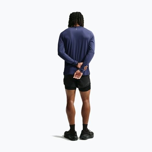 Pánské běžecké tričko Longsleeve Nike Stride Dri-Fit ADV Midnight Navy