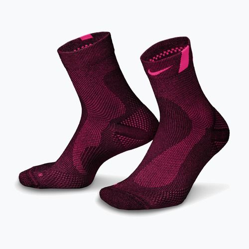 Ponožky Nike Run Lightweight Micro Crew Black/Hyper Pink/Hyper Pink