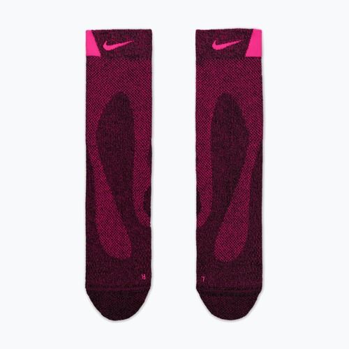 Ponožky Nike Run Lightweight Micro Crew Black/Hyper Pink/Hyper Pink