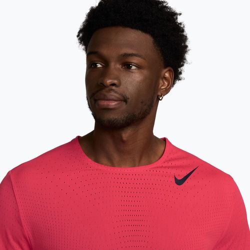 Pánské běžecké tričko Nike AeroSwift fusion red/black