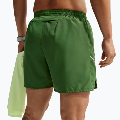 Pánské běžecké šortky Nike Miler forest green