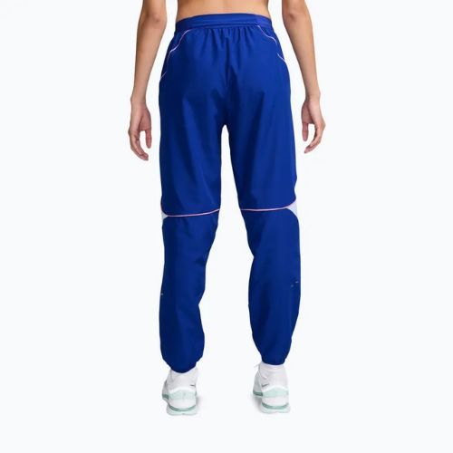 Dámské kalhoty Nike Swoosh Dri-Fit old royal/football grey/pink rise