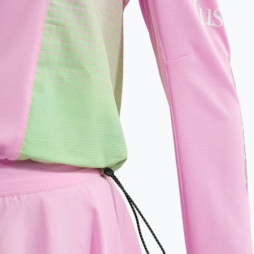 Dámské běžecké Longsleeve Nike Swift Jersey Top pink rise/illusion green