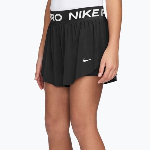 Dětské šortky Nike Pro Dri-Fit 2in1 black/black/white