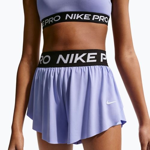 Dětské šortky Nike Pro Dri-Fit 2in1 light thistle/black/white