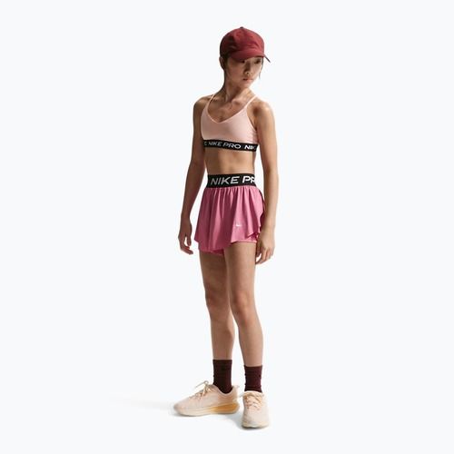 Dětské šortky Nike Pro Dri-Fit 2in1 peony/black/white