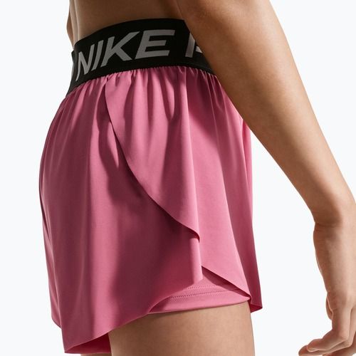Dětské šortky Nike Pro Dri-Fit 2in1 peony/black/white