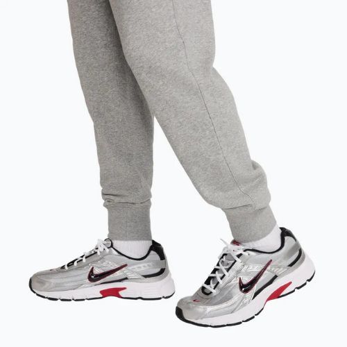 Pánské kalhoty Nike Club French Terry Joggers dark grey heather/light smoke grey/white