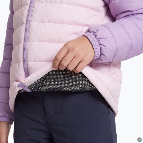 Dětská zateplená bunda KADVA Snoway JRG fialová