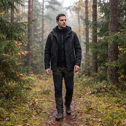 Pánská bunda 3v1 KADVA TraiLine WP černá