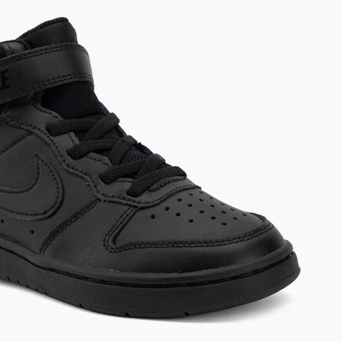 Dětské boty do vody Nike Court Borough Mid 2 black/black/black