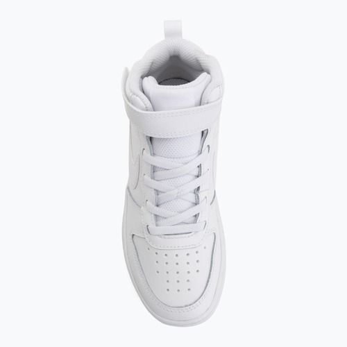 Dětské boty do vody Nike Court Borough Mid 2 white/white/white