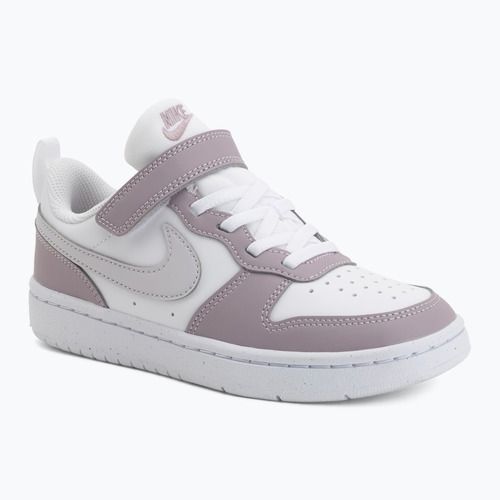 Dětské boty do vody Nike Court Borough Low Recraft white/plum fog/white/venice