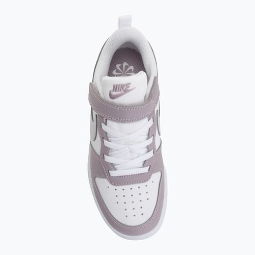 Dětské boty do vody Nike Court Borough Low Recraft white/plum fog/white/venice