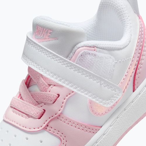 Dětské boty do vody Nike Court Borough Low Recraft white/pink foam