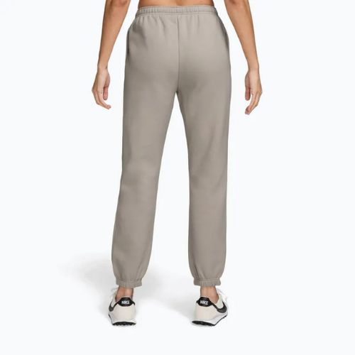 Dámské kalhoty Nike Studio Fleece cream li/sail