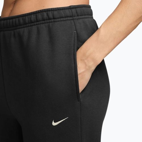Dámské kalhoty Nike Studio Fleece total black/sail