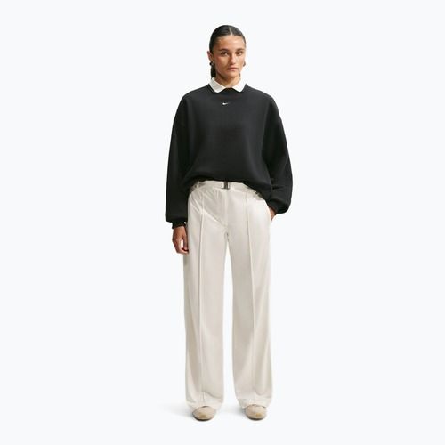 Dámská mikina Nike Studio Fleece Medium Weight total black/sail