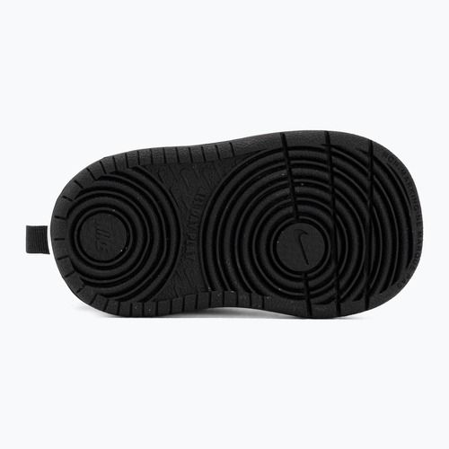 Dětské boty do vody Nike Court Borough Low black/smoke grey/white/illusion green
