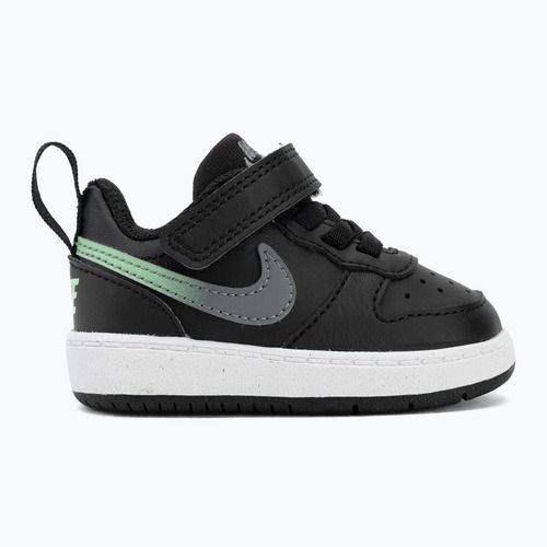 Dětské boty do vody Nike Court Borough Low black/smoke grey/white/illusion green
