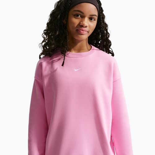 Dětská mikina Nike Sportswear Studio pink rise/white