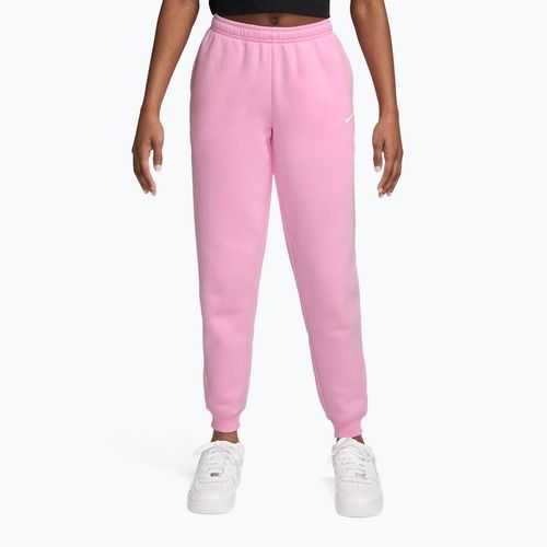Dětské kalhoty Nike Sportswear Studio pink rise/white