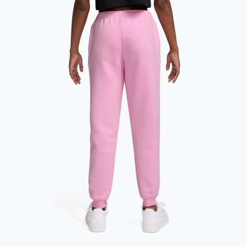 Dětské kalhoty Nike Sportswear Studio pink rise/white