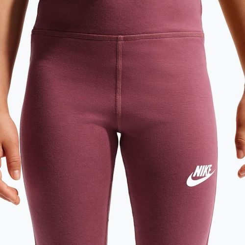 Dětské legíny Nike Sportswear Classic pink smoke/white
