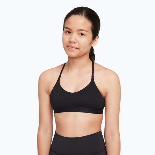 Dívčí podprsenka Nike Indy black/black