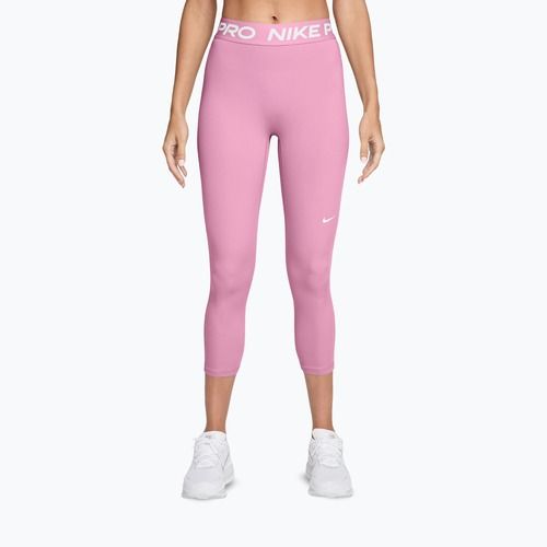 Dámské legíny Nike Pro pink rise/white