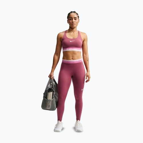 Dámské legíny Nike Pro pink smoke/pink rise