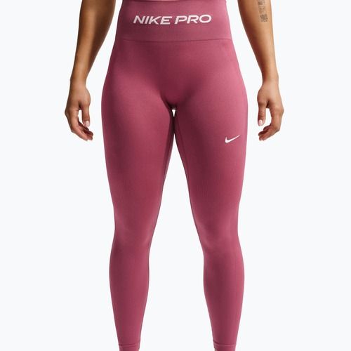 Dámské legíny Nike Pro Seamless pink smoke/white