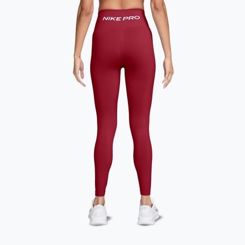 Dámské legíny Nike Pro Seamless tough red/white