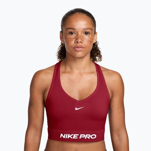Tréninkové tílko Nike Pro Seamless tough red/white