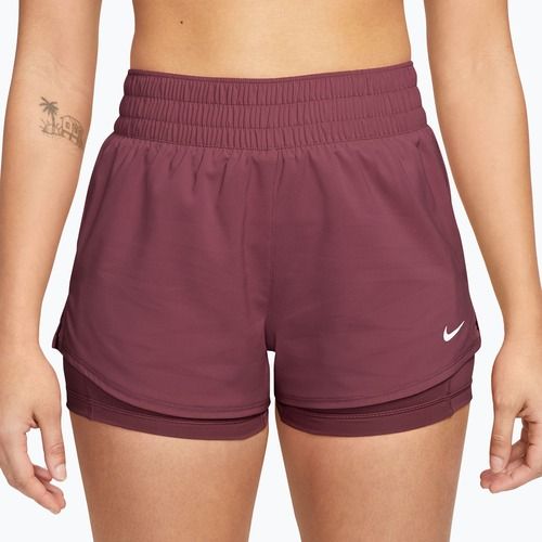 Dámské tréninkové šortky Nike One pink smoke/white