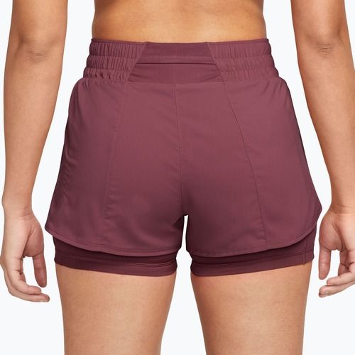 Dámské tréninkové šortky Nike One pink smoke/white