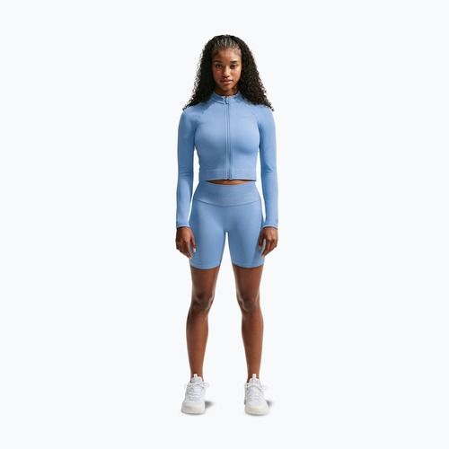 Dámská tréninková mikina Nike Pro Seamless work blue