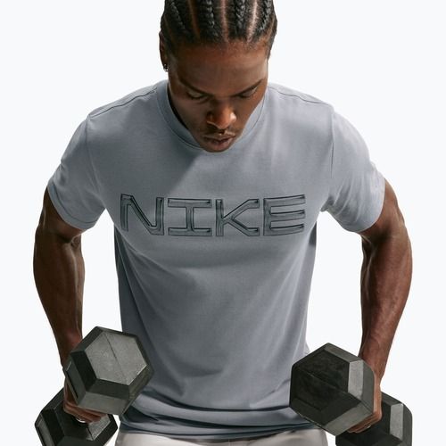 Pánské tréninkové tričko Nike Dri-FIT Training T-Shirt smoke grey/black