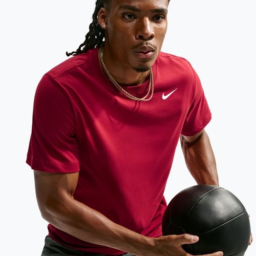 Pánské tréninkové tričko Nike Dri-FIT tough red/white