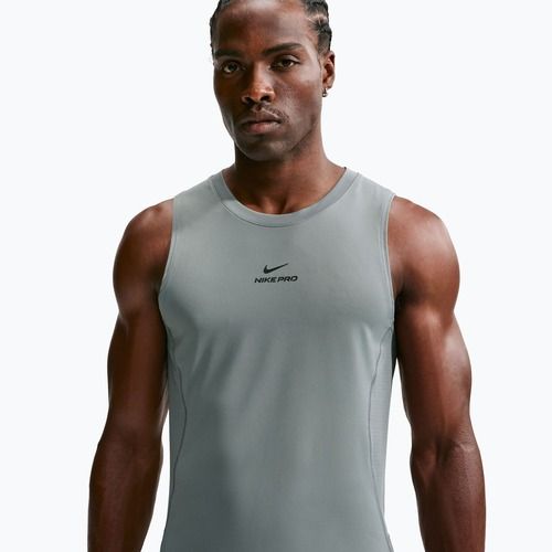 Pánské tréninkové tričko Nike Pro smoke grey/black