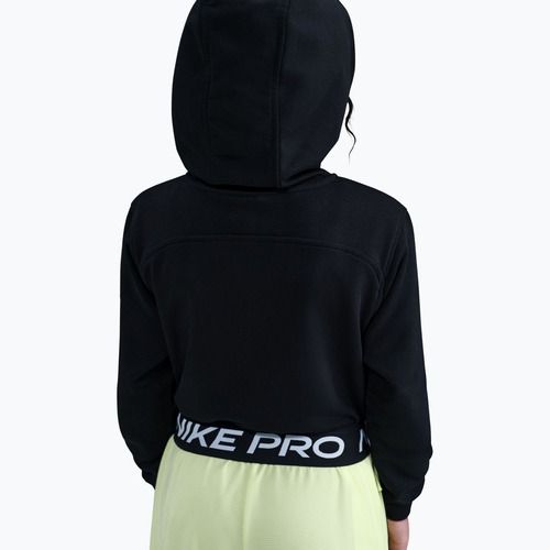 Dětská mikina Nike Pro Fleece black/black/black/white