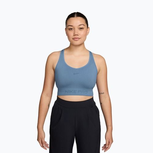 Dámské tréninkové tričko Nike Pro Seamless work blue