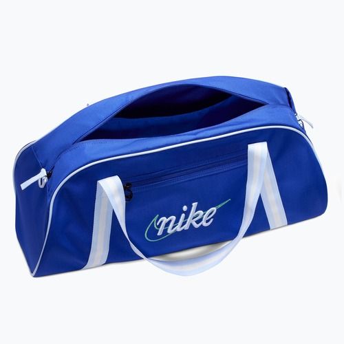 Dámská tréninková taška Nike Gym Club Retro 24 l old royal/hydrogen blue/hydrogen blue